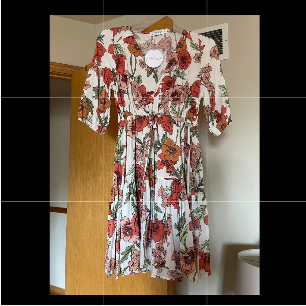 Petal and Pup QUARELLE DRESS - WHITE